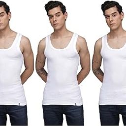 Parka Men's White Vest - Combo Pack-image-98