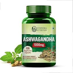 Plant Based Ashwagandha || 1000mg Serve || Energy & Endurance || 120 Veg Capsules.-image-20