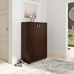 Amazon Brand - Solimo Conga Engineered Wood Shoe Rack (Dark Elm Finish)-image-29