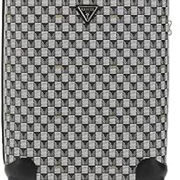 Black Logo Geometric Wilder 18 In 8-Wheeler Trolley-image-7