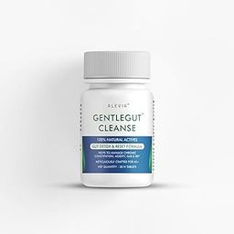 Alevia GentleGut Cleanse Tablets, Support Digestive Health, 100% Plant Based Natural, Relief in Chronic Constipation Gas & Bloating, GentleGut Cleanse, 15 Days (Pack of 30 Tablets)-94
