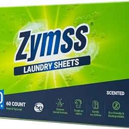 ZYMSS Laundry Detergent Sheet – 120 Loads | Revolutionary Laundry Sheet For Top Load & Front Load Washing Machine | ENZYME Based formula | NABL Accredited (Single Pack, Scented)-image-94
