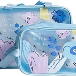 Coslifestore-New Born Baby Bag for Mother Travel/Diaper Bag with Light Weight and Portable Design with Additional Pouch, Waterproof with Ultra Soft Fabric (Blue)-55