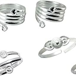 Kamada's Designer colorful Toe ring-image-90