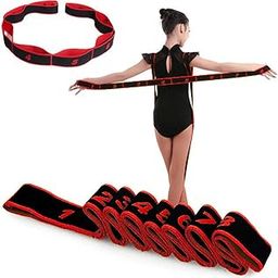 Lumino Cielo Yoga Stretch Strap with Multiple Loops for Hamstring Strength Training and Physical Therapy-image-52