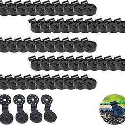 ZainVolt - Plastic Shade Net Clips, for Clamping Greenhouse Net/Shade Net in Place, Windproof, Corrosion Resistant, Easy to Use, Reusable - 50 PCS-image-38