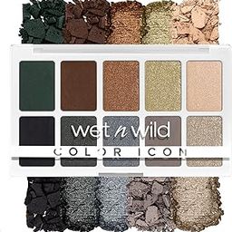Wet n Wild NEW Color Icon 10 - Pan Shadow Palette - Lights off (Multicolor) Matte Finish-picture-42