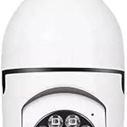 INVICTO Wi-Fi CCTV Camera E27 MODEL1080p Wireless PTZ Bulb Shape V380 Pro | Indoor 360° Smart Home Security Camera Light Vision 24x7 Continuous Recording with Motion Sensor LED Lights-21