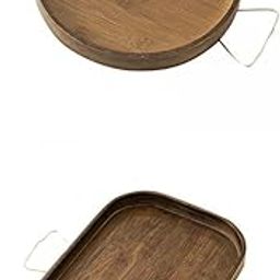 UJEAVETTE 2X Wooden Sofa Arm Rest Clip On Collapsible Multi Purpose-image-13