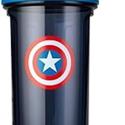 BlenderBottle Marvel Comics Pro Series Shaker Bottle, 28-Ounce, Captain America Shield-image-81