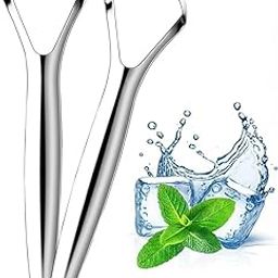 SMARAN Tongue Scraper – Stainless Steel Tongue Cleaner for Adults & Kids | Oral Care Tool to Reduce Bad Breath | Durable Metal Tongue Scraper for Fresh Breath & Daily Hygiene (PACK OF 2)-image-73