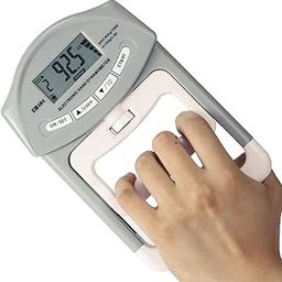 LABART Baseline 200 Lbs / 90 Kgs Digital Hand Dynamometer Grip Strength Measurement Meter Auto Capturing Hand Grip Power Hand Strengtheners - Grey, Plastic-picture-14