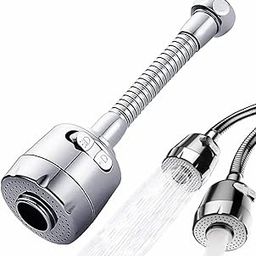 Tap Extender for Kitchen Sink – Flexible Water Faucet Extension for Easy Cleaning – Suitable for Round & Oval Taps-25