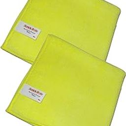 3M Microfiber Cloth (Pack of 2) | Multipurpose Car cleaning Cloth | Streak & Lint Free, 200 GSM-28