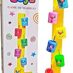 MUREN® Bucket Marble Roll Game-Interactive Clown-Themed Marble Roller Game - Non-Allergic Plastic Activity Toys and Games for Endless Family Fun-19