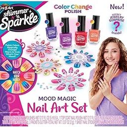 Shimmer N Sparkle Mood Magic Nails, Multi Color, 17959-image-61