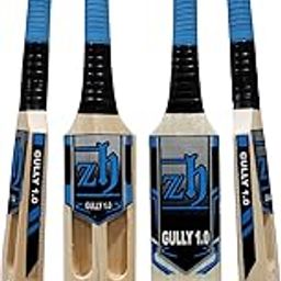 Zhoosh Zh Wood Short Blade Long Handle Scoop Mongoose Cricket Bat (SH)-image-3