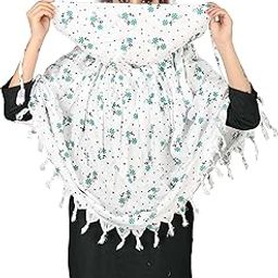 Soft Cotton Breathable Sun Protection Scarf For Women | Scarf Cum Mask | Universal Size | For Girl & Women | Light Weight-image-91