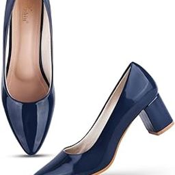 Solid Block Heel Bellies for Women with Comfort Sole-image-11