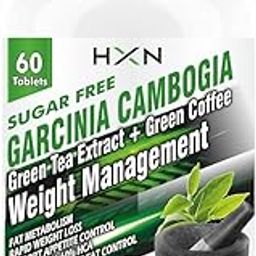 HXN Fat Burner For Men & Women With Green Coffee Extract & Green Tea Supplements, Garcinia Combogia To Promote Belly Fat Burners & Weight Loss Products-60 Keto Tablet (Pack 1)-picture-25