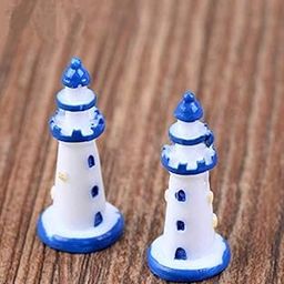 Bloom Bagicha Miniature Light House TrayGardening/Doll House/Fairy Garden/Terrariums/Landscaping/Craft Model Work - Set of 2pcs-image-33