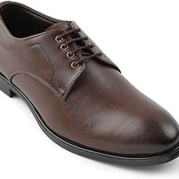 Fortune HML-11E Formal Lacing Oxford Shoes for Men with PU Sole | Comfortable and Lightweight | Durable and Cushioned Footbed | Suitable for Office Wedding-image-17