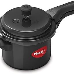 Pigeon by Stovekraft Titanium 3 Ltrs Outer Lid Pressure Cooker - Black, Aluminium-9