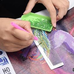 T.O.G. DIY Diamond Painting Stainless Steel Ruler with 216 Blank Grids for Diamond Painting Round Full Drill & Partial Drill-image-56