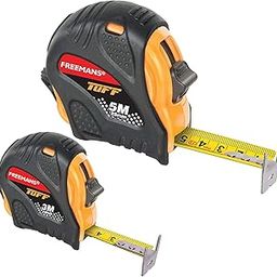 FREEMANS Tuff 3m 19mm + Tuff 5m 25mm Measuring Tapes-12