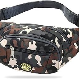 Premium Unisex Waist Bag for Men and Women - Stylish Fanny Pack, Hip Bag, Travel Money Belt (Blue)-image-55