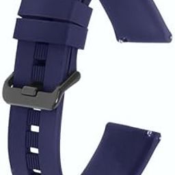 Smart Watch Strap Silicon Texture Tone Compatible with Skagen Falster 2 Skt5100 Smart Watch - Texture Tone Band-22