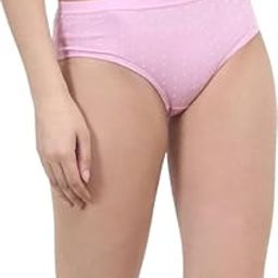 Women's Super Combed Cotton Mid Waist Hipster Panty with Ultrasoft Exposed Waistband and StayFresh Treatment Pack of 6-image-36