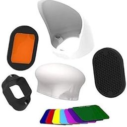 Professional Flash Accessories Kit | Universally Compatible Diffuser, Bounce, Grid, Gel, Grip & Sphere for Enhanced Lighting | Perfect for Studio & Outdoor Photography | Portable & Durable-image-58