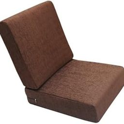 A G S Chairs Wooden Sofa Cushion seat 6 inch Back 4 inch (Seat 23 x 21 Back 18 x 21)-image-27