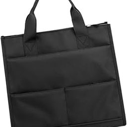 Messenger Bag Men Large Handle Bag Work Briefcase for Office Travel Notebook Black | Backpacks, Bags & Briefcases-image-27