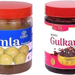 Natraj The Right Choice AMLA & GULKAND Murabba 500gm (Pack of 2) = 1kg | Refreshing and Tasty | Immunity Booster-76
