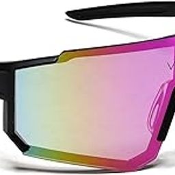 UV Protection Wrap Around Sunglasses for Men & Women-image-26