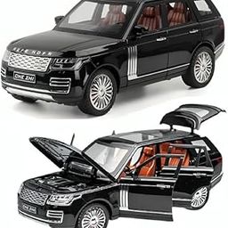 Galaxy Hi-Tech® Range Rover SUV Car 1:32 Scale Model Car Exclusive Alloy Metal Pull Back Die-cast Metal Pullback Toy car with Openable Doors & Light Music Best Gifts Toys Kids【Colors as Per Stock】-33