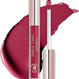 Parul Garg Beauty Featherlite Matte Liquid Lipstick | High-Pigment, Long-Wear & Non-Drying | Lightweight & Transfer-Proof | 100% Vegan & Clean Beauty | Delight 54 - Rich-Berry Pink| 2.5ml-image-44