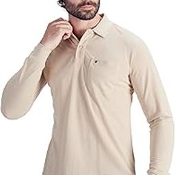 Men's Cotton-Rich Full-Sleeve Polo T-Shirt with Pocket Premium Pique Fabric Casual & Stylish-image-43