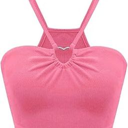 Autumn & Winter Women's Short Sleeveless Love Circle Vest – Slim Fit, Versatile Crop Top-image-70