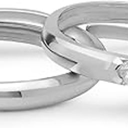 925 Silver Eternity Couple Band, Adjustable | Promise Rings for Men and Women | With Certificate of Authenticity and 925 Stamp | 6 Month Warranty*-image-38