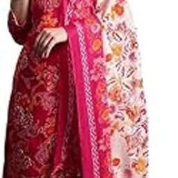 Women Viscose Rayon Embroidery V Neck Maternity and Feeding Zip Kurti Pant and Dupatta-image-59