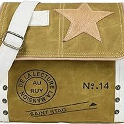 Canvas Sling Bags Women, Side Bags for Women College - Multi Pockets, Detachable Shoulder Strap, Stylish Messenger Bags for Women, Side Bag - Size: 12Wx9Hx3.5D-image-40
