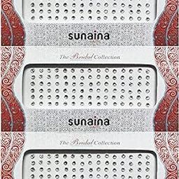 Sunaina Bridal Collection Round Bindis Silver Crystal Stone Kundan Forhead Bindiya Stone Fancy Bindiya for Women & Girls (Pack of-3 cards) (5MM)-image-84