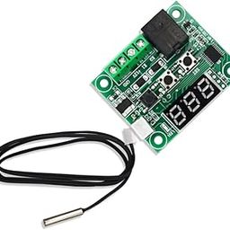 Electronic Spices XH-w1209 10a 12v Dc Led Display Temperature Controller Thermostat Module With Probe-19
