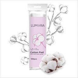 Lumora Natural Multipurpose Cotton Pads - Hypoallergenic, Lint-Free 100% Pure Cotton | Makeup Remover Pads for Face & Eyes | Nail Polish Removal | Vegan, Cruelty-Free, Biodegradable (XX Count) (200 count)-image-64