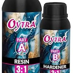 Oytra Resin Art Kit 3:1 Ratio Liquid Hardener 1.2 kgs Transparent Crystal Clear Art & Craft Material For Beginners Artists DIY Casting Activities with High Gloss Non Yellowing Bubble Free-11