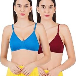 Womens Assorted Colour Brazier (Pack of 2)-image-82