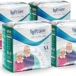 Adult Diapers Extra large Size (XL) - 40 Units (Pack of 4) | Unisex Diapers Pants Style | Waist (90-125 cm) | Wetness Indicator, Super absorb, 360° Protection & 0% Leakage | For Unisex_Regular-picture-22